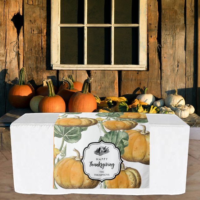 Tenture Thanksgiving Diner Partie Buffet Coureur Table (Thanksgiving Dinner Party Buffet Table Runner Tapestry)