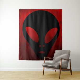 Tenture The Grays - Impression sur toile Alien ancien
