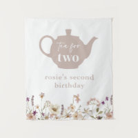 Thé pour deux 2e anniversaire floral
