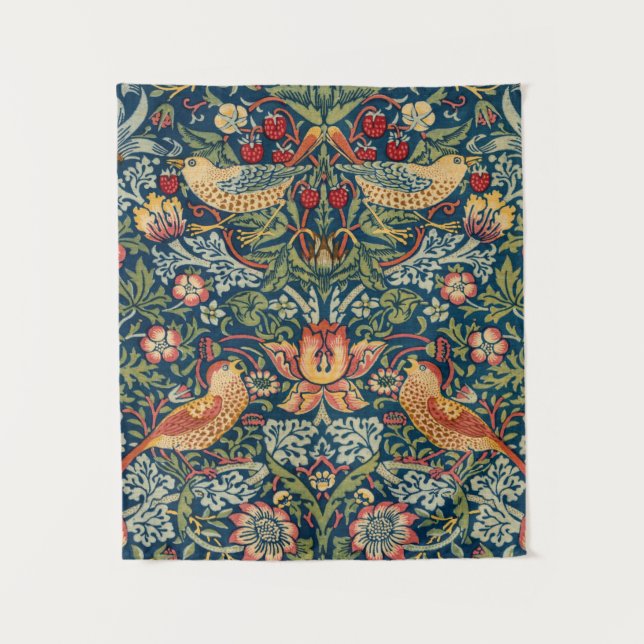 Tenture Thief de fraises par William Morris (Devant)