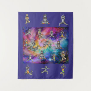 Tenture Tie Dye Irish Wolfhound