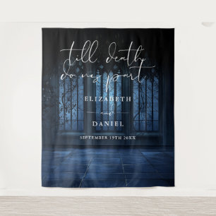 Tenture Till Death Gothic Mariage