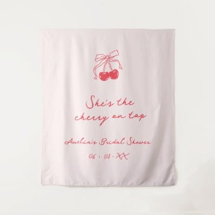 Tenture Tissu de Bienvenue pour une Baby Shower de Mariée