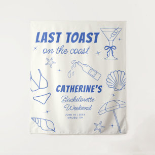 Tenture Toast Fantaisiste sur la Fête de Bachelorette sur 