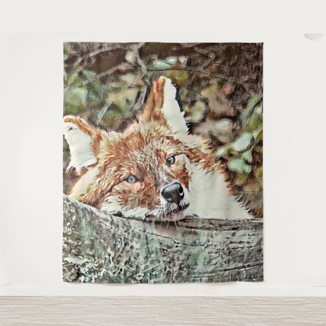 Tenture Toony Fox (Devant)
