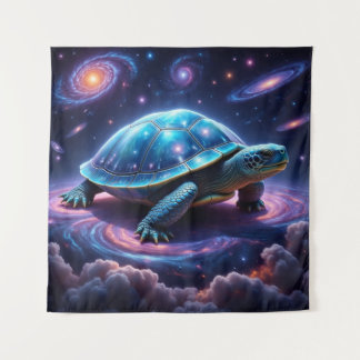 Tenture Tortue de mer galactique