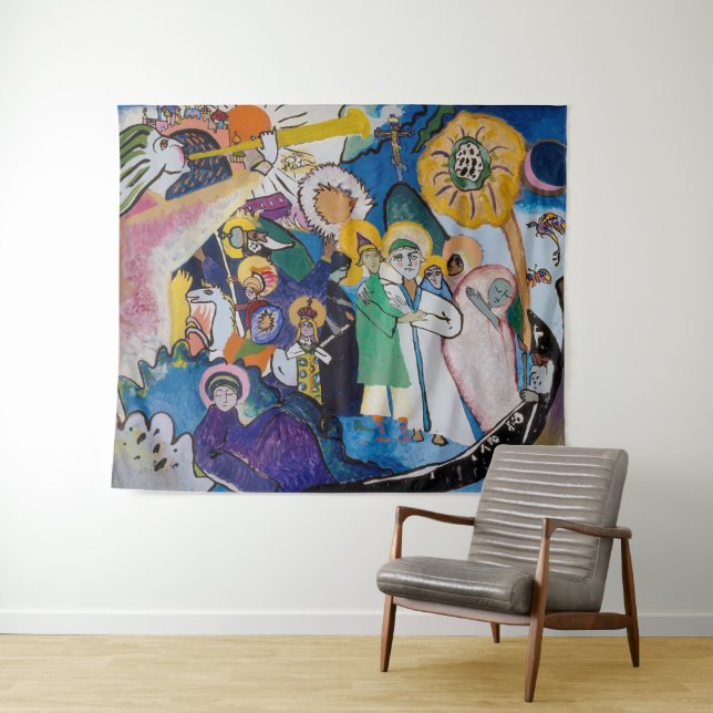 Tenture Tous les Saints Jour I | Kandinsky | (En situation (horizontale))