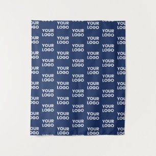 Tenture Toute image ou logo commercial modifiable Dark Nav