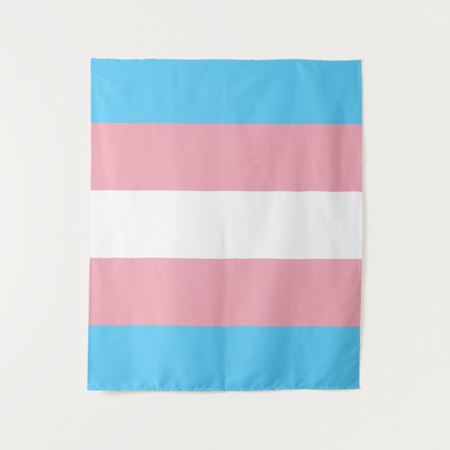 Tenture Transgender flag trans pride LGBT symbol gay homos (Devant)