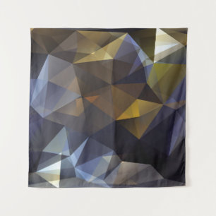 Tenture Triangle brillant vintage, texture diamant.