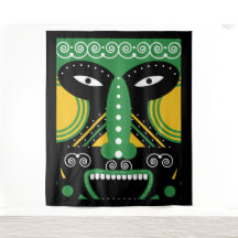 Tribal rituel vert