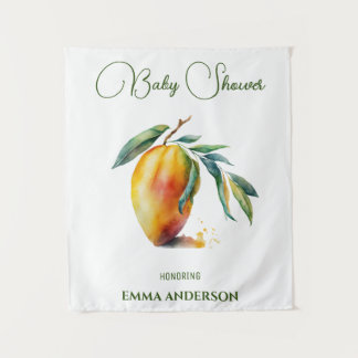 Tenture Tropical Mango | Baby Shower