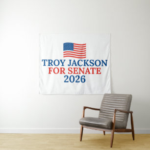 Tenture Troy Jackson pour le Sénat Élection Maine 2026