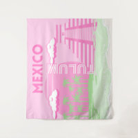 Tulum, Mexique, Art Voyage, Art Preppy, Rose