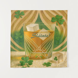 Tenture Tumbler pour Whiskey Irlandais "Sláinte!"