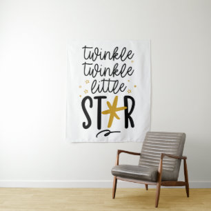 Tenture Twinkle Twinkle Little Star Doodle