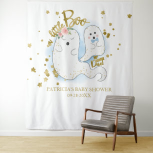 Tenture Un petit garçon Halloween Fond pour Baby Shower Bo