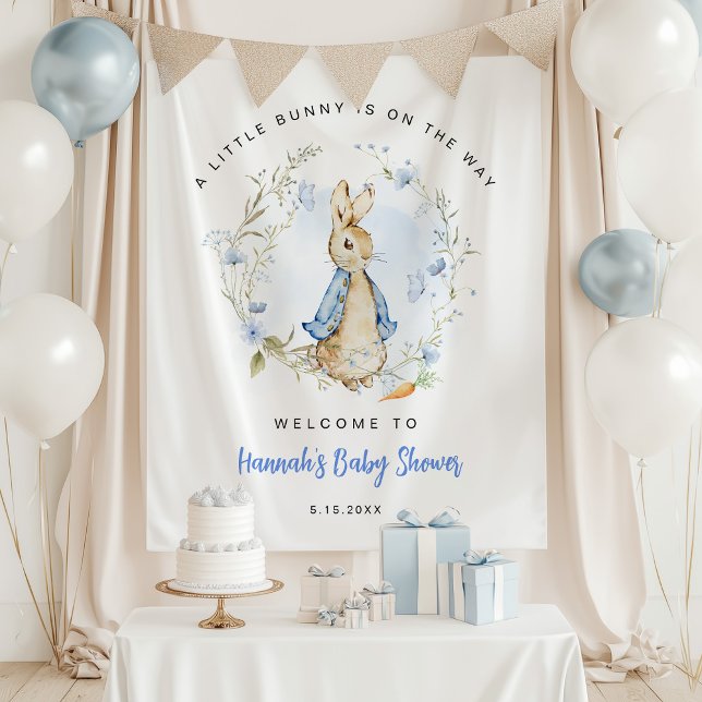 Tenture Un petit lapin est en route (Créateur téléchargé)