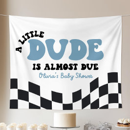 Tenture Un Petit Mec est Presque Prêt Baby Shower Bienvenu