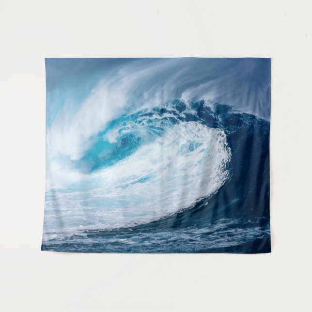 Tenture Une incroyable vague de surf (Devant (Horizontal))