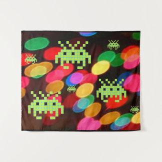 Tenture Une invasion secrète des Pixelverse