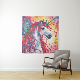 Tenture Unicorn Pegasus