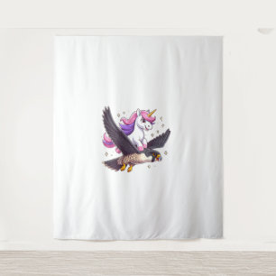Tenture Unicorne équitation Peregrine Falcon Garçon Filles