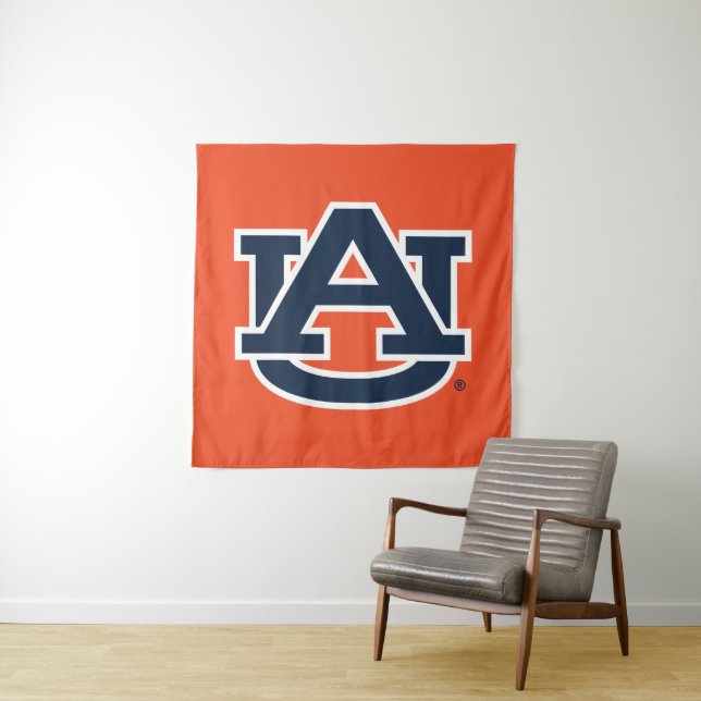 Tenture Université d'Auburn | Auburn UA Logo (En situation)