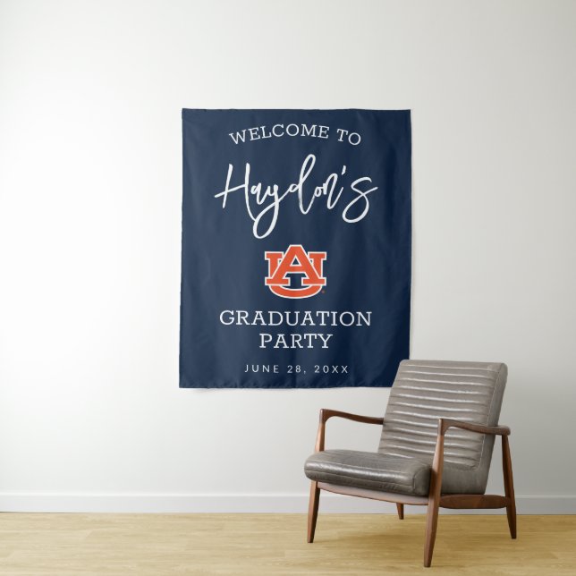 Tenture Université d'Auburn | Fête de fin d'études (En situation)