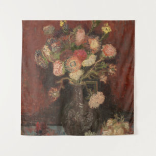 Tenture Vase avec les chinois maîtres et gladioli van Gogh