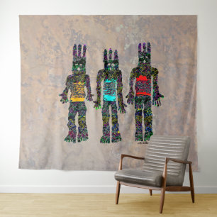 Tenture Vent et feu de la terre