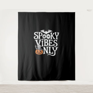 Tenture Vibes éffrayantes uniquement Halloween Sloth T-Shi