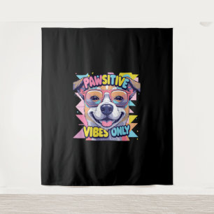 Tenture Vibes Seulement Funny Chien T-Shirt - Chien Cool