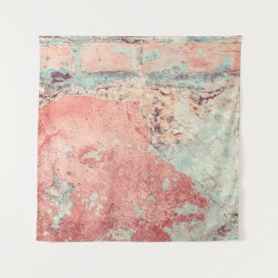 Tenture Vieux mur de béton texturé avec défauts naturels. 