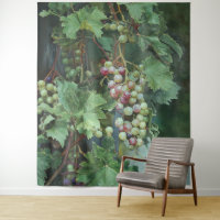 Vigne Réaliste avec Feuilles – Art Fin