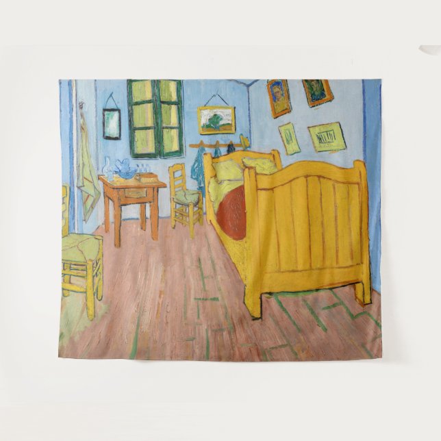 Tenture Vincent Van Gogh - Chambre de Vincent à Arles (Devant (Horizontal))