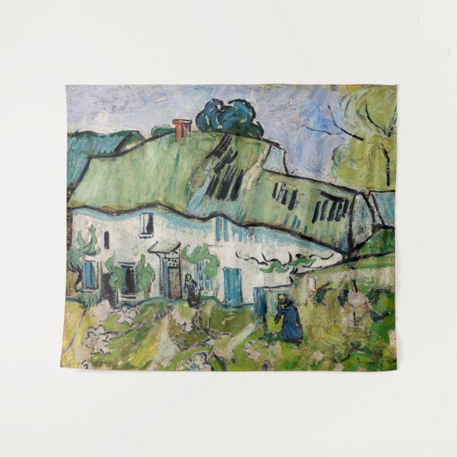Tenture Vincent van Gogh - Ferme à deux chiffres (Devant (Horizontal))