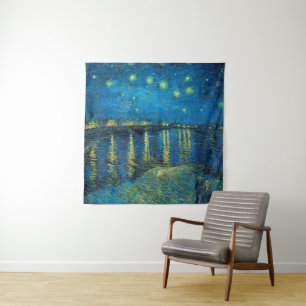 Tenture Vincent Van Gogh Starry Night Over the Rhone