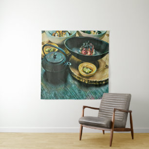 Tenture Vintage cadeau sushi