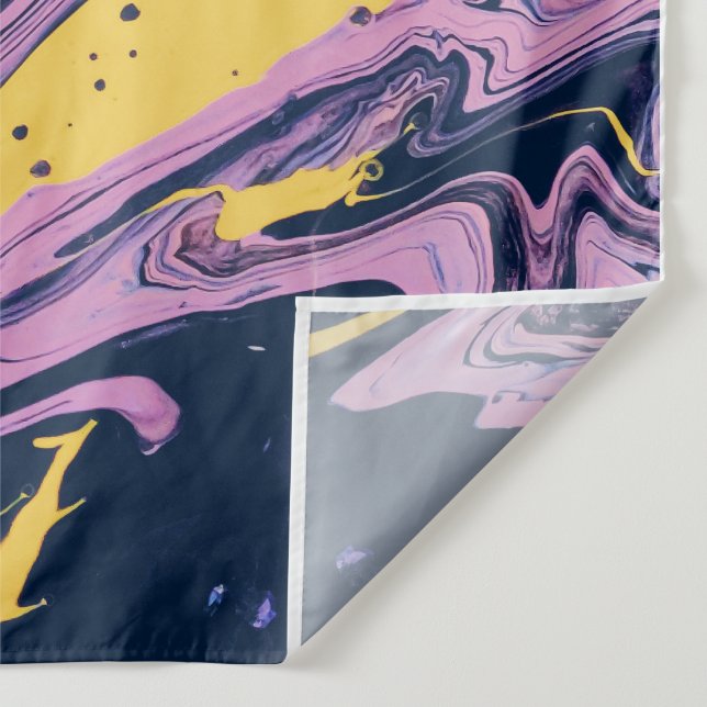 Tenture violet (Détail)
