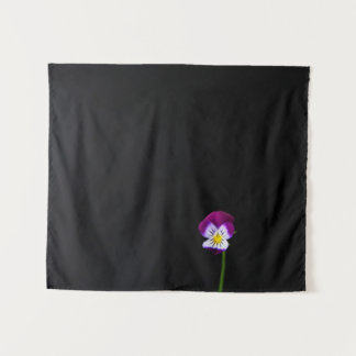 Tenture Violet Fleur wtcna