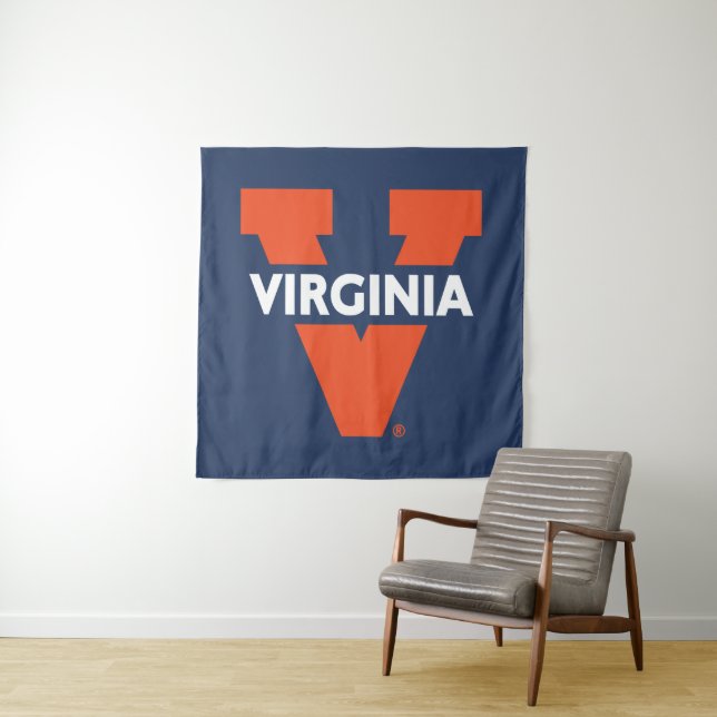 Tenture Virginia Split V (En situation)