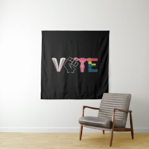 Tenture Voter Les Droits Féministes Des Livres Interdits L