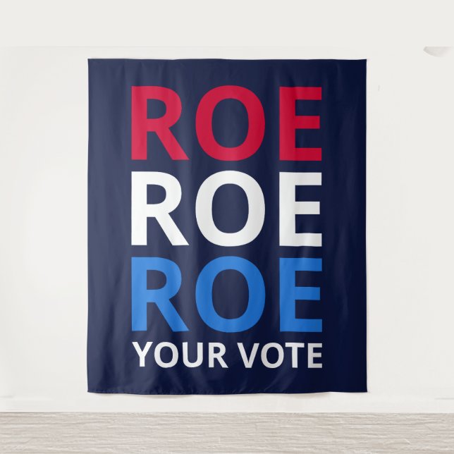 Tenture Votez I (Devant)