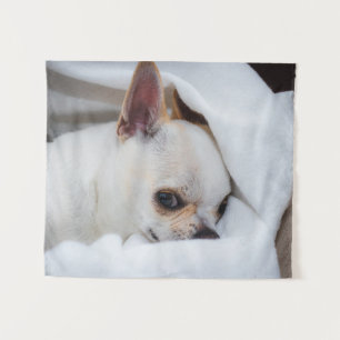 Tenture Votre chiot chien de compagnie photo personnalisée
