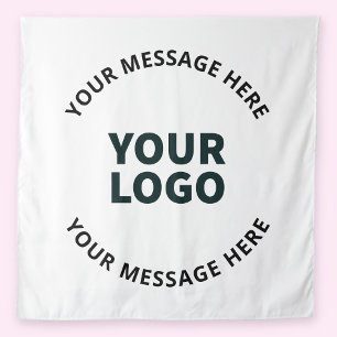 Tenture Votre logo, conception, photo, illustration ou aut