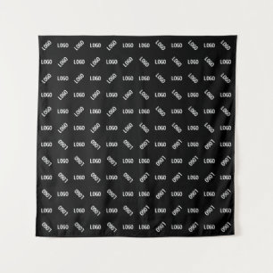 Tenture Votre logo/image   Matelas géométrique moderne uni
