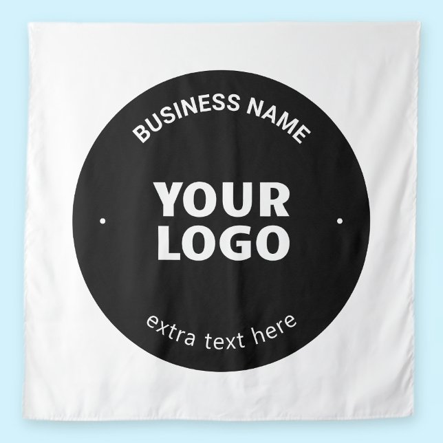 Tenture Votre logo, image ou conception & texte modifiable (Créateur téléchargé)