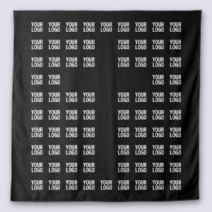 Tenture Votre logo ou image téléchargée Motif croisé