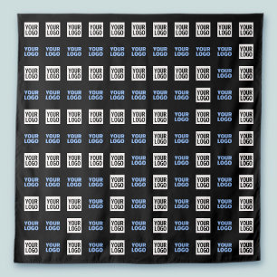 Tenture Votre logo ou image téléchargée   Motif géométriqu